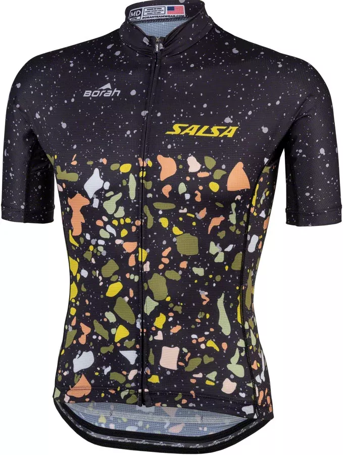 Salsa Men's Terrazzo Aero Jersey - Black