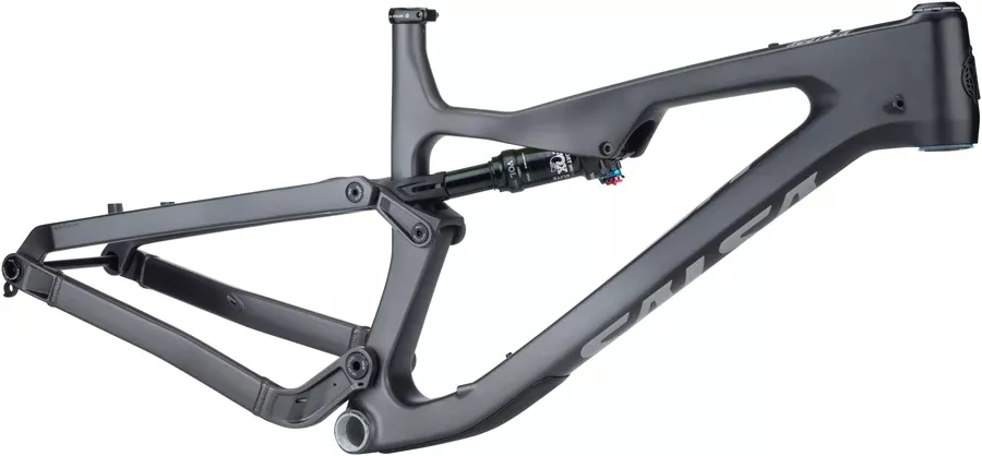 Salsa Rustler Carbon Frame 27.5" Black/Gray Fade
