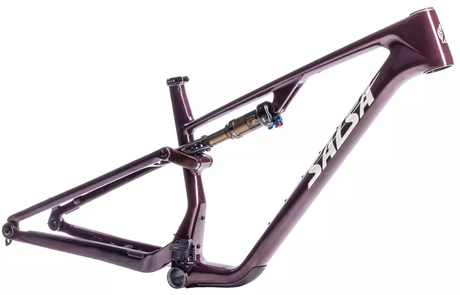 Salsa Spearfish C DLXFrame - 29" Carbon Deep Orchid Carbon Medium