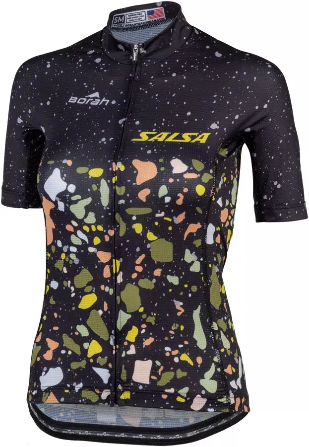 Salsa Women's Terrazzo Aero Jersey - Black