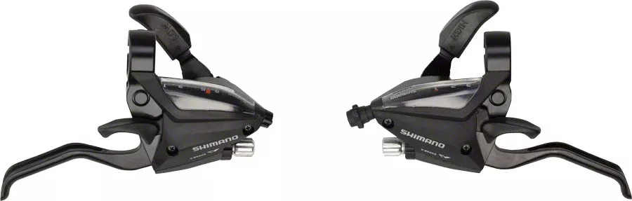 Shimano ST-EF500 3 x 8-Speed Brake/Shift Lever Set Black