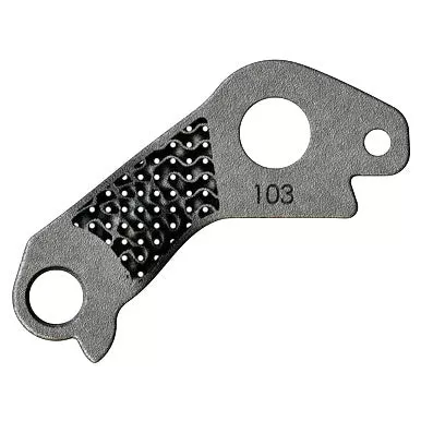 Silca 3DP Titanium Derailleur Hanger DM Factor #103