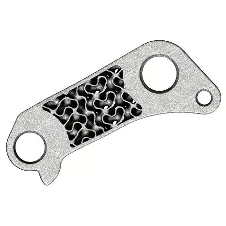 Silca 3DP Titanium Derailleur Hanger DM Scott #106