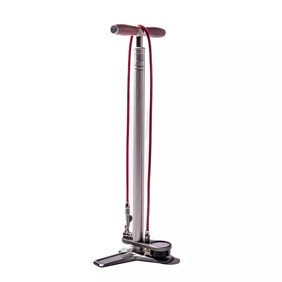 Silca SuperPista Ultimate Hiro Floor Pump 160psi Silver