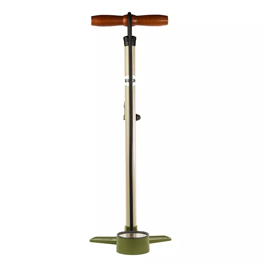Silca Terra Floor Pump 120psi Green
