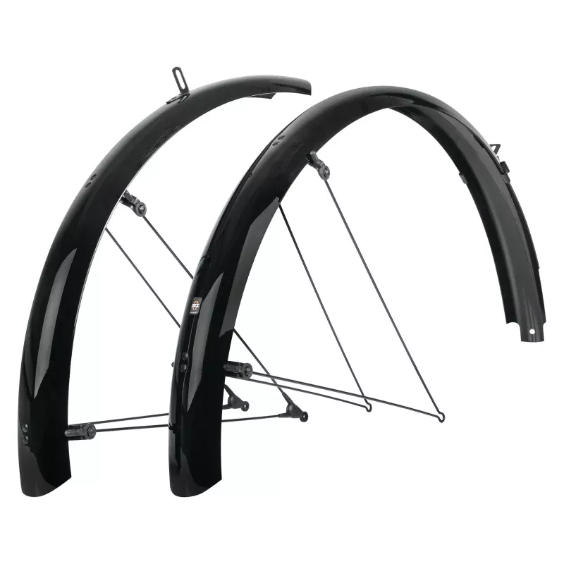 SKS B65 Bluemels Full Coverage Fender Set - 65mm 27.5/29/700 x 2.25Black