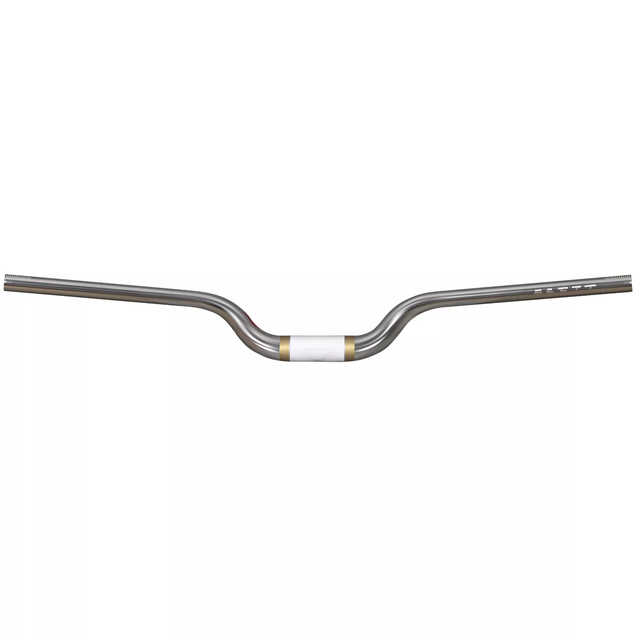 Spank Spike 35 Vibrocore Riser Rainier Beer LTD Silver