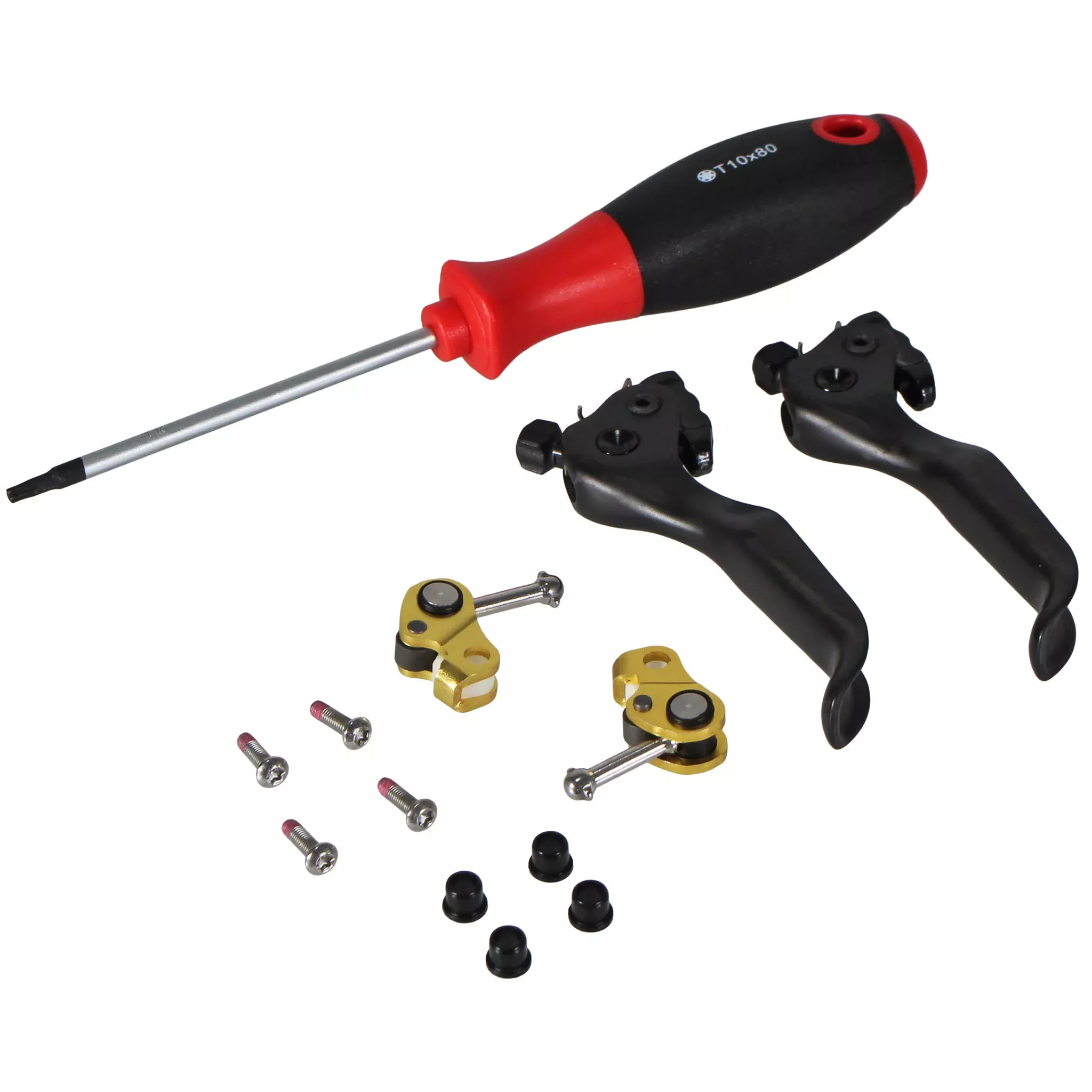SRAM Maven Ultiimate/Silver Brake Lever Tuning Kit - 2 Carbon Lever Blades 2 Swinglink Assemblies A1