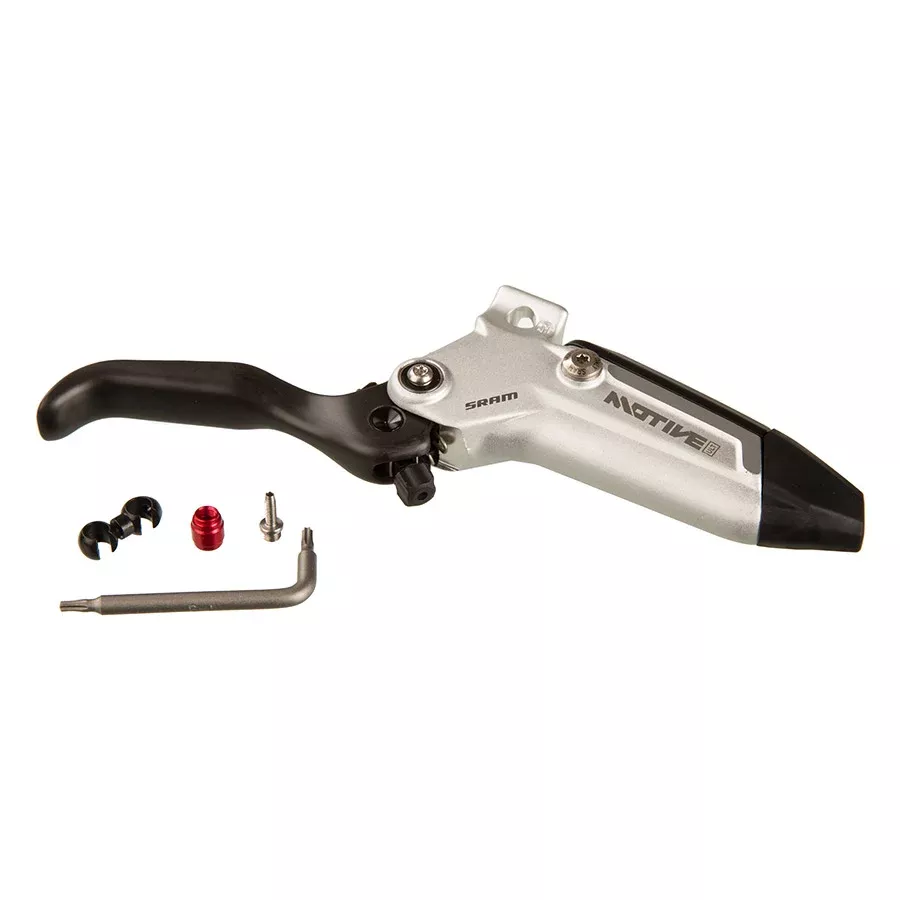 SRAM Motive Ultimate Disc Brake Lever Assembly - Carbon Lever Blade Silver A1+