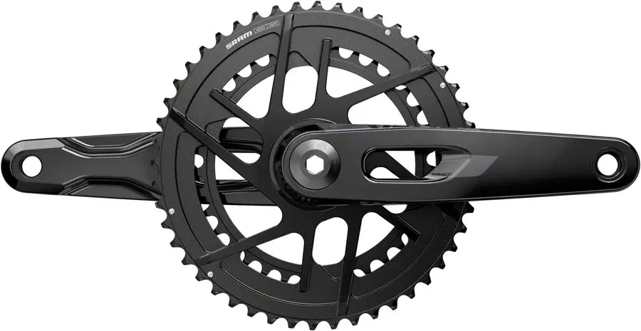 SRAM Rival Crankset - 160mm 12-Speed 48/35t 8-Bolt Direct Mount DUB Spindle BLK E1