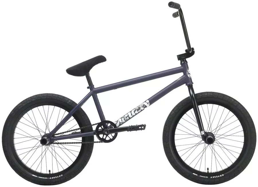 Sunday Darkwave BMX Bike -21"TT Matte Midnight PurpleRHD