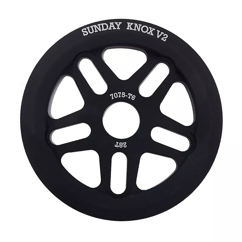 Sunday Knox V2 Sprocket - 28t Black