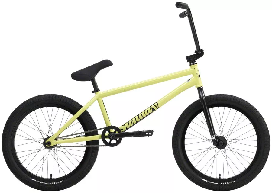 Sunday Soundwave BMX Bike - 21" TT Gloss Yellow LHD
