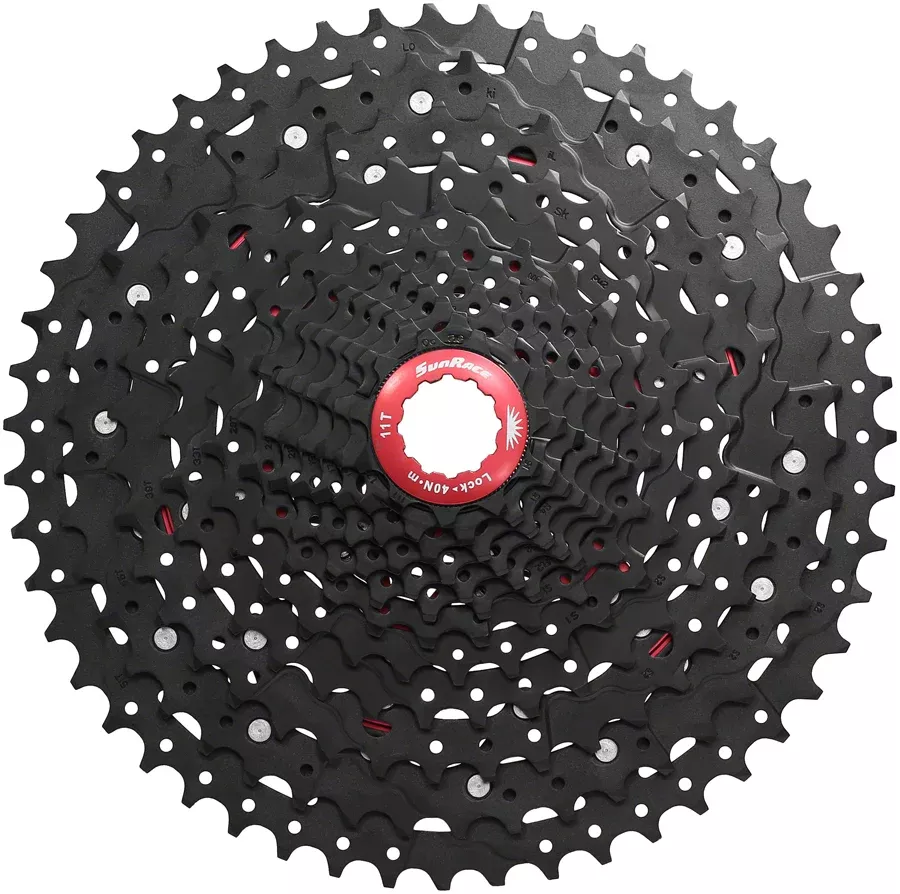 SunRace CSMZ903 Cassette - 12-Speed 11-51t Black Chrome