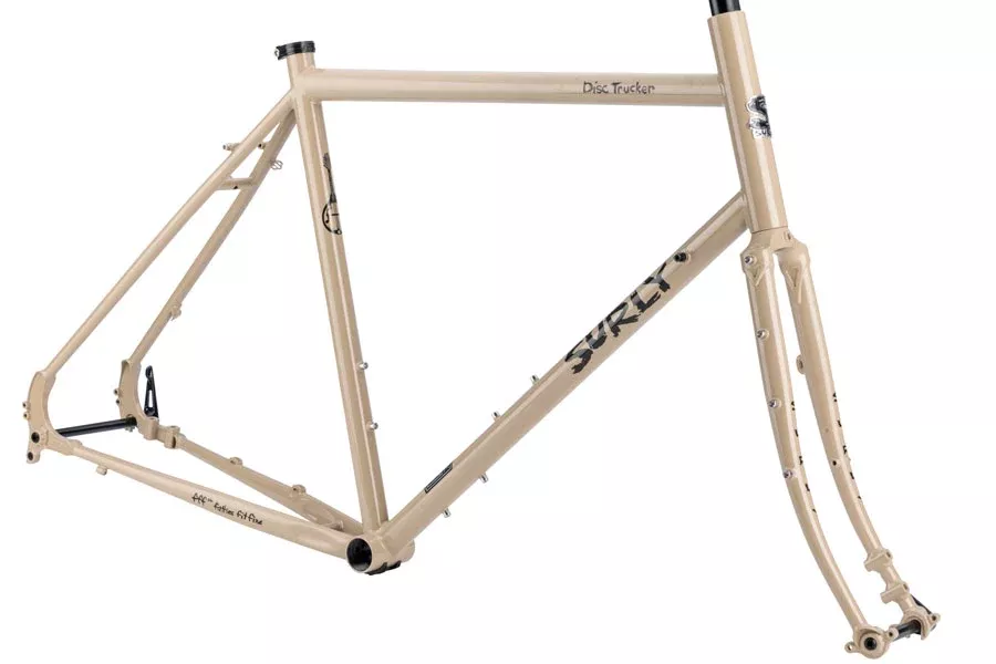 Surly Disc Trucker Frameset - 26" Steel Grandpa's Khakis 52cm
