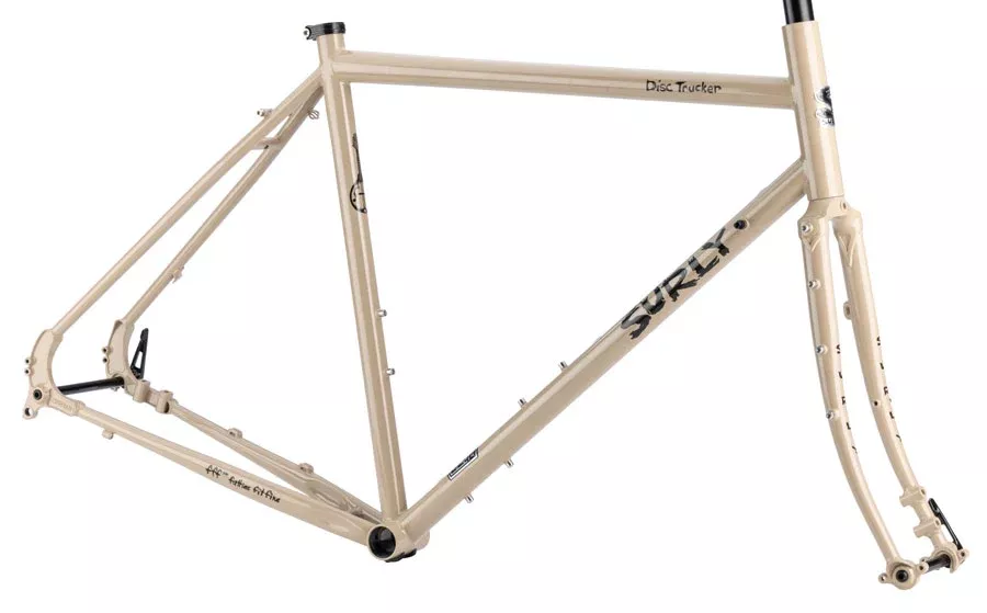 Surly Disc Trucker Frameset - 700c Steel Grandpa's Khakis 58cm