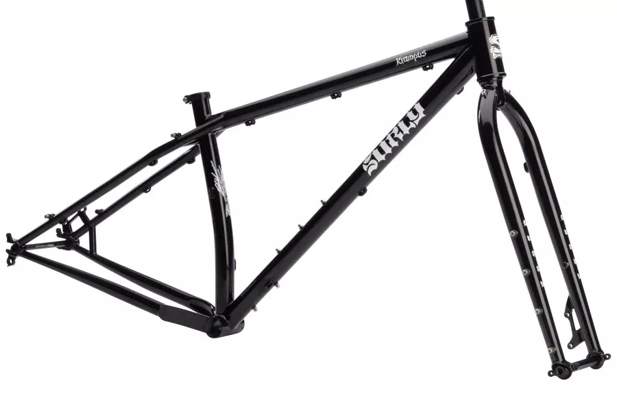 Surly Krampus Frameset - 29" Steel Hi-Viz Black Medium