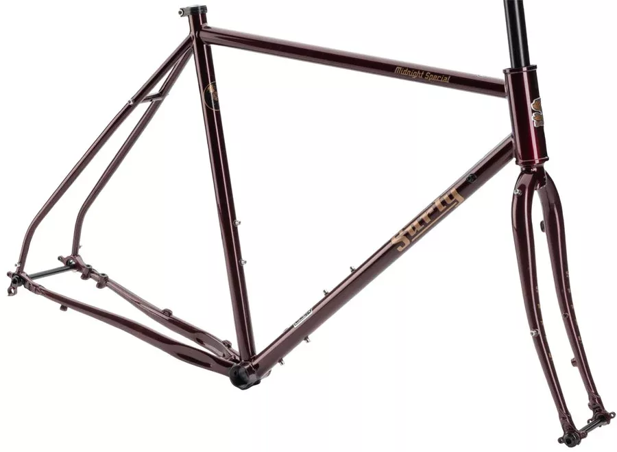 Surly Midnight Special Frameset - 650b/700c Steel Black Cherry Fizz 56cm