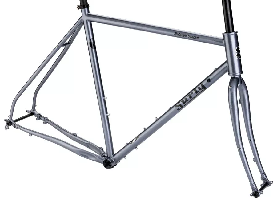 Surly Midnight Special Frameset - 650b/700c Steel Stainless Teal 46cm