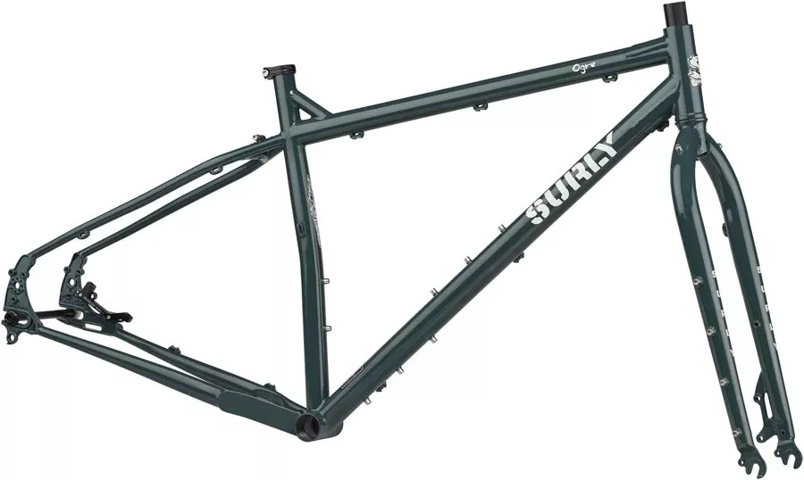 Surly Ogre Frameset - 29" Steel Orlok's Shadow Medium