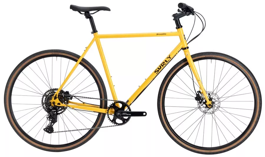 Surly Preamble Flat Bar Bike - 700c Steel Milky Lemonade Medium