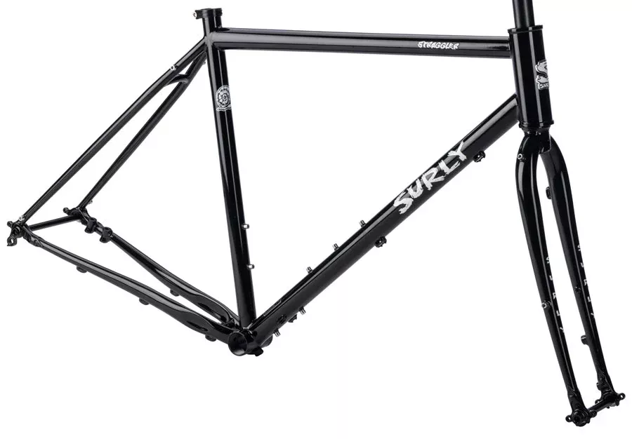 Surly Straggler Frameset - 650b Steel Hi-Viz Black 46cm