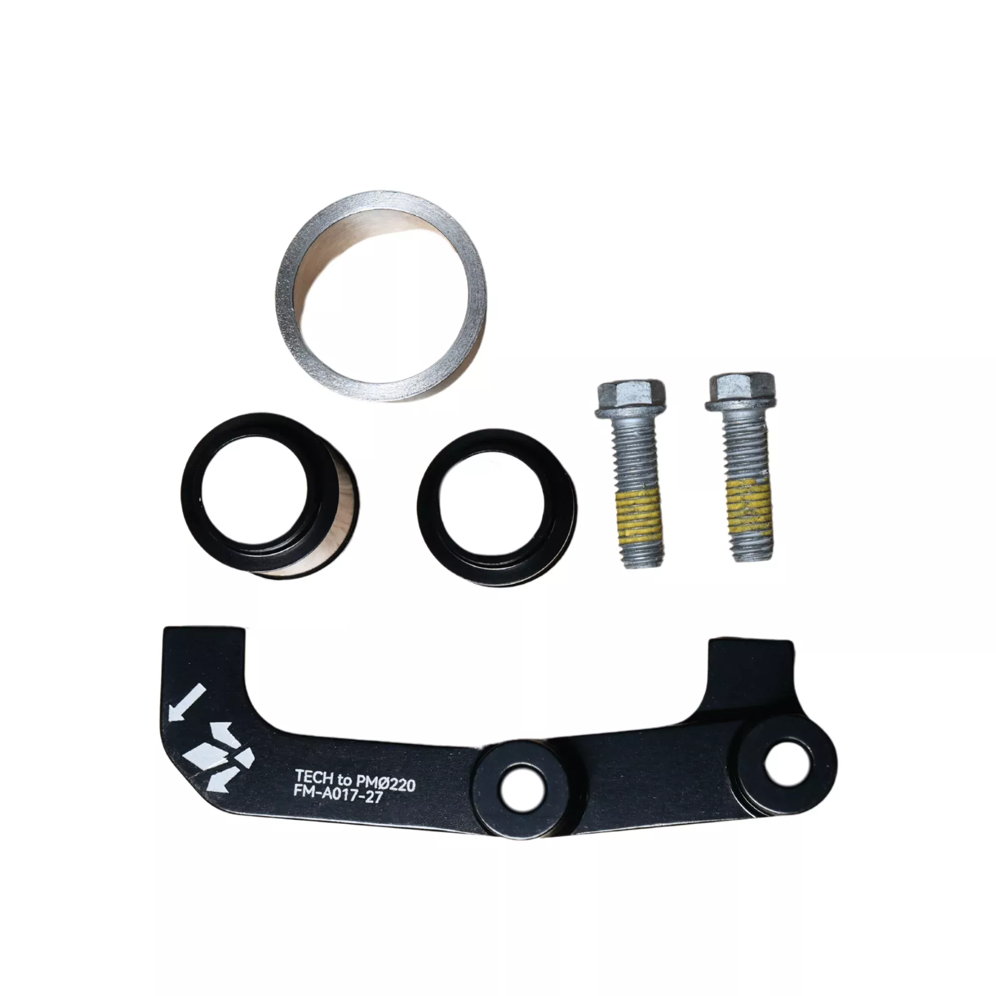 TECH Suspension Arctic Leopard XE Pro S & Pro S Enduro Front Brake Adapter with Headset Spacer – TECH Fork (E39)