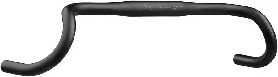 Teravail Radia 24 Drop Handlebar - Aluminum 31.8mm 52cm Black