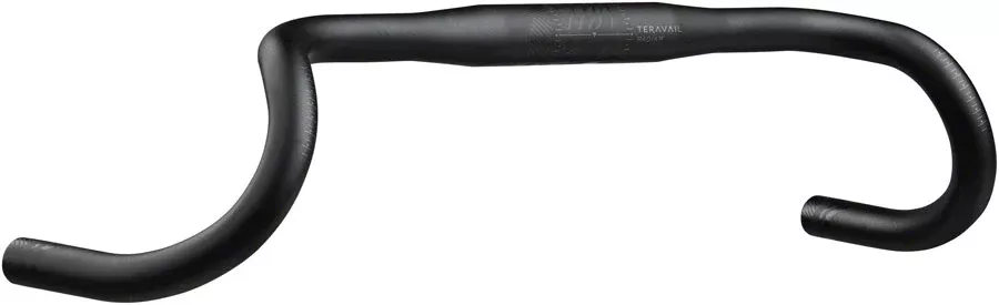 Teravail Radia 24 SE Drop Handlebar - Aluminum 31.8mm 46cm Black