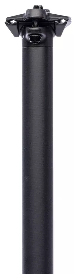 Teravail Stratum Seatpost - 31.6 x 400mm 0mm Offset Black