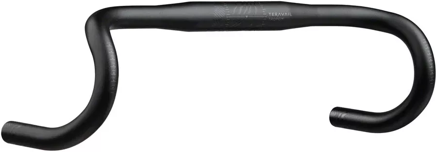 Teravail Tropo SE Drop Handlebar - Aluminum 31.8mm 46cm Black