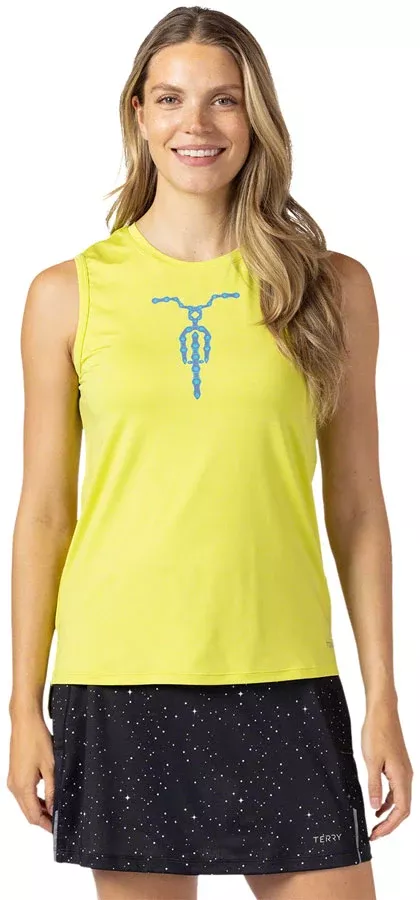 Terry Tech Tank Top - Margarita Chain Medium