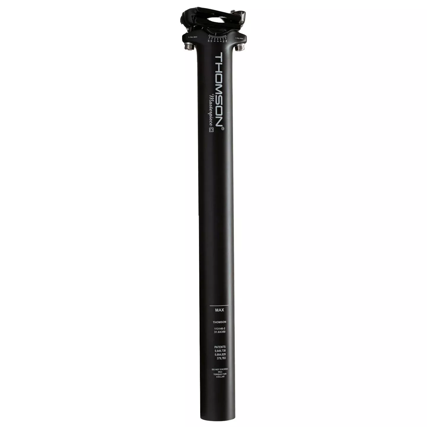 Thomson Carbon Masterpiece Seatpost 27.2 x 350mm Black