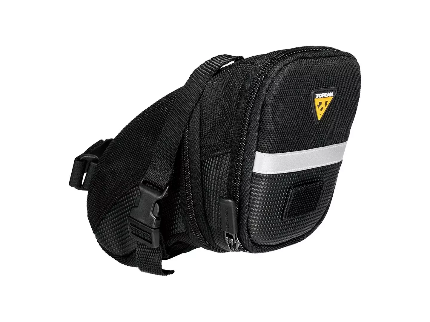 Topeak Aero Wedge Seat Bag - Strap-on Medium Black