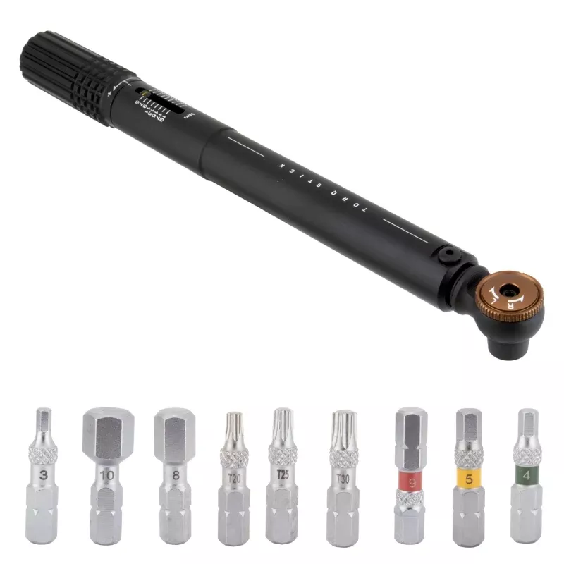 Topeak Torq Stick Wrench - 4-20Nm 9p Bit Set