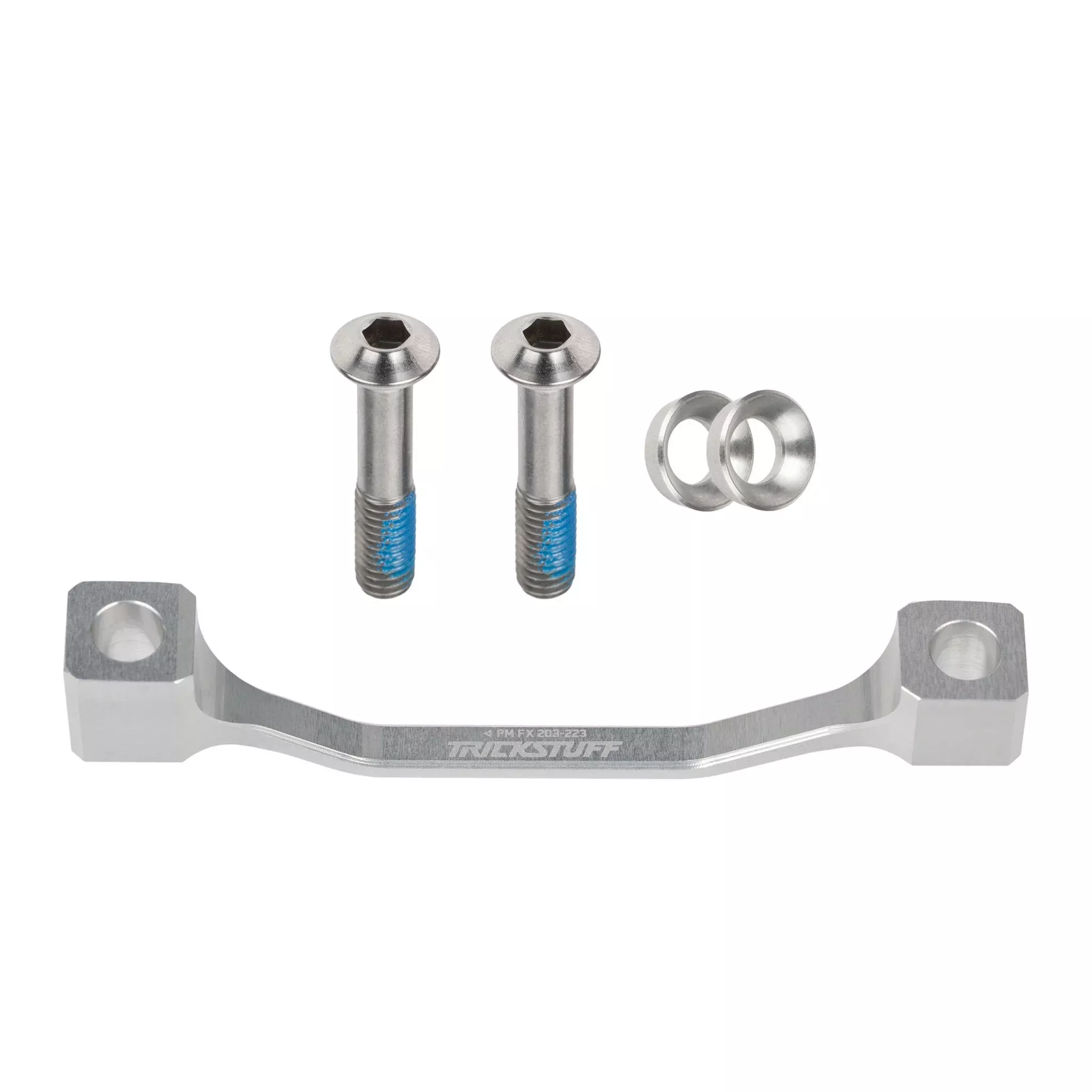 Trickstuff +20 PM 74mm Caliper Adapter PM 203 Fox Silver