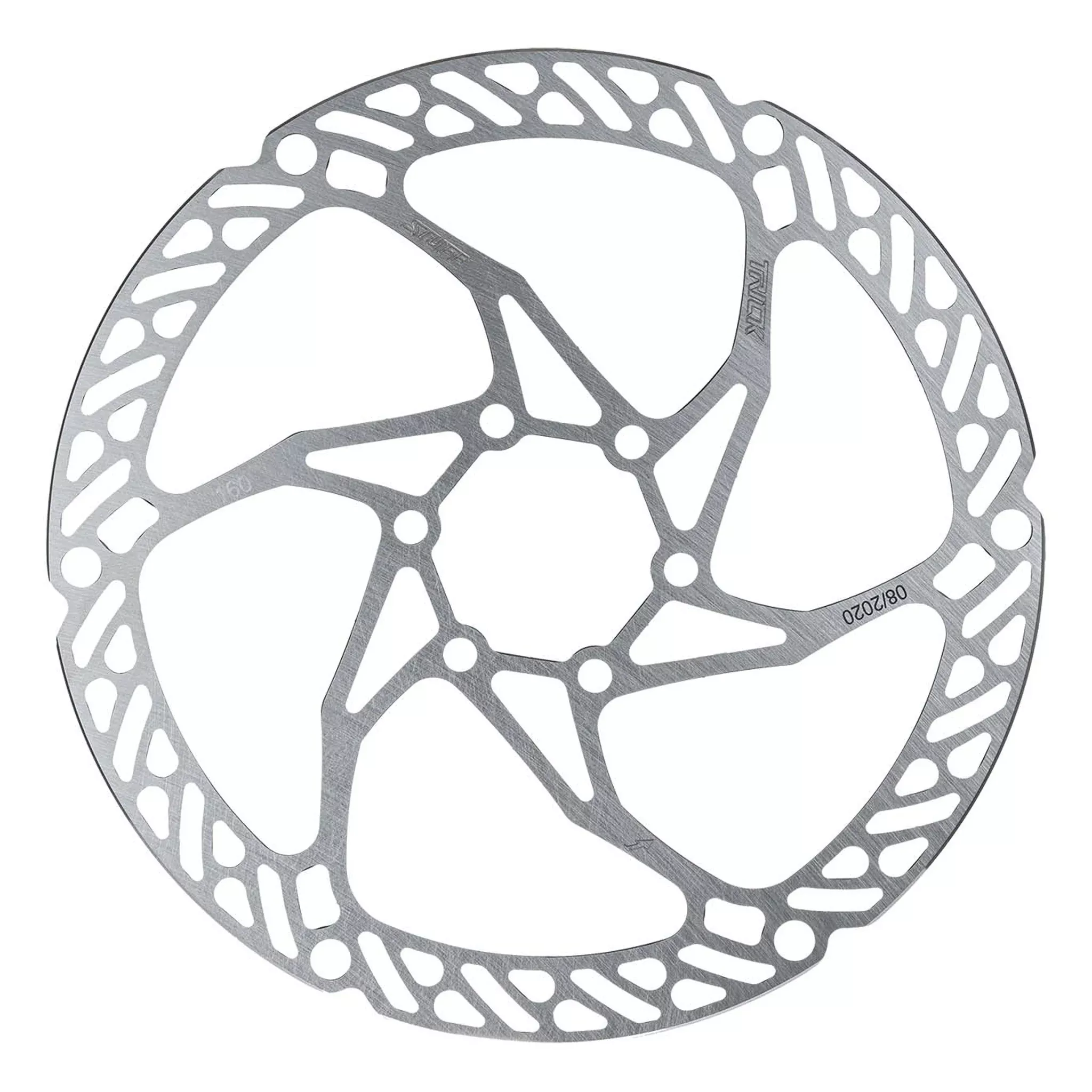 Trickstuff Ultra Light 180mm Rotor 6-Bolt Silver