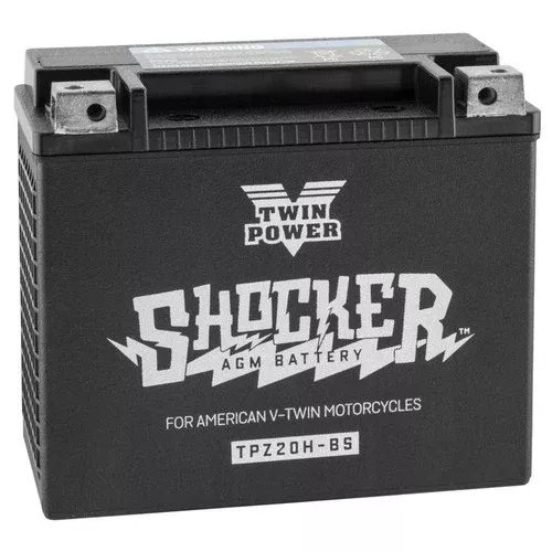 Twin Power Shocker Battery Equivalent to Yuasa YTX20-BS