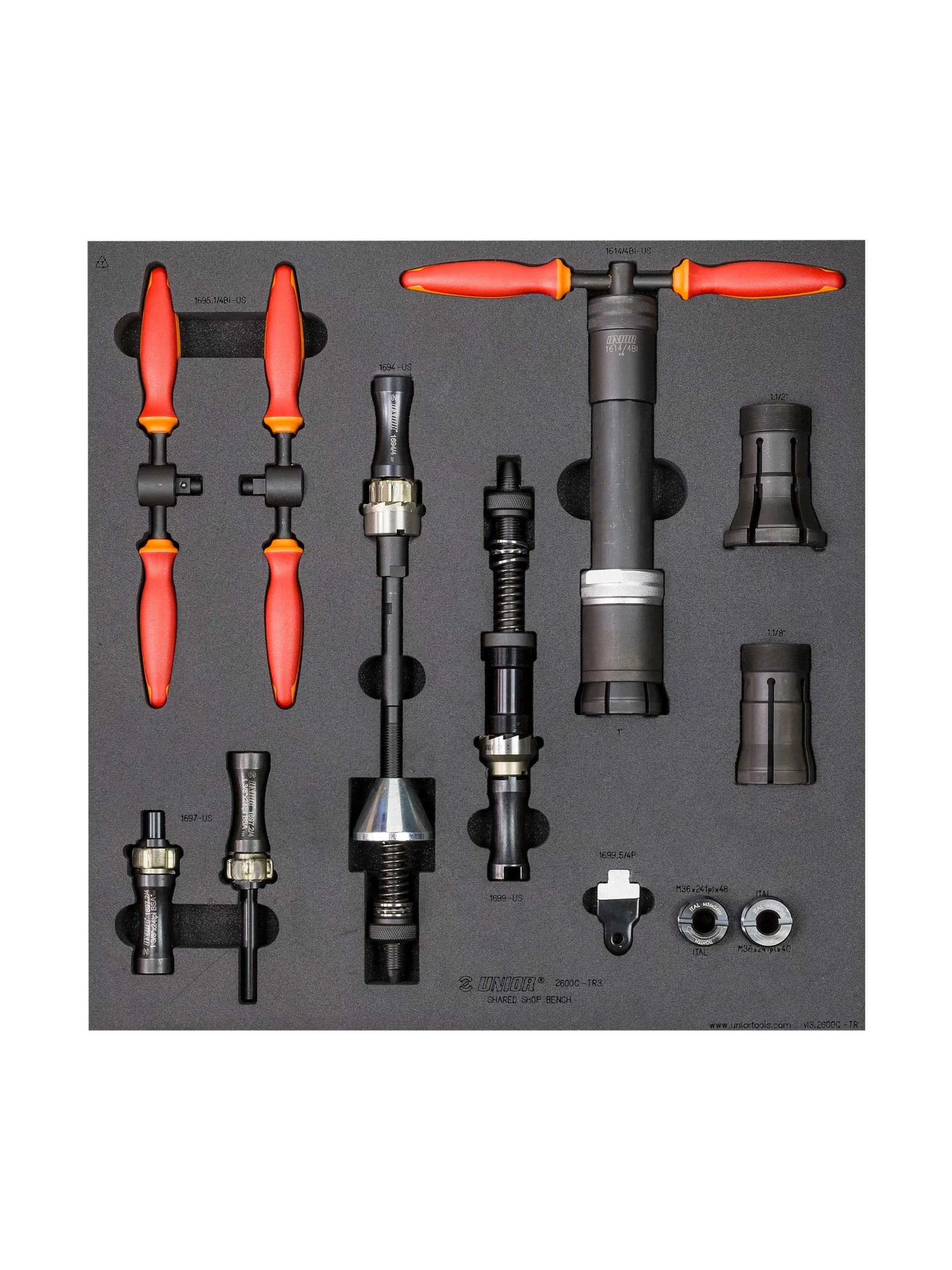 Unior SharedDrawer 3 v2 Black Tool