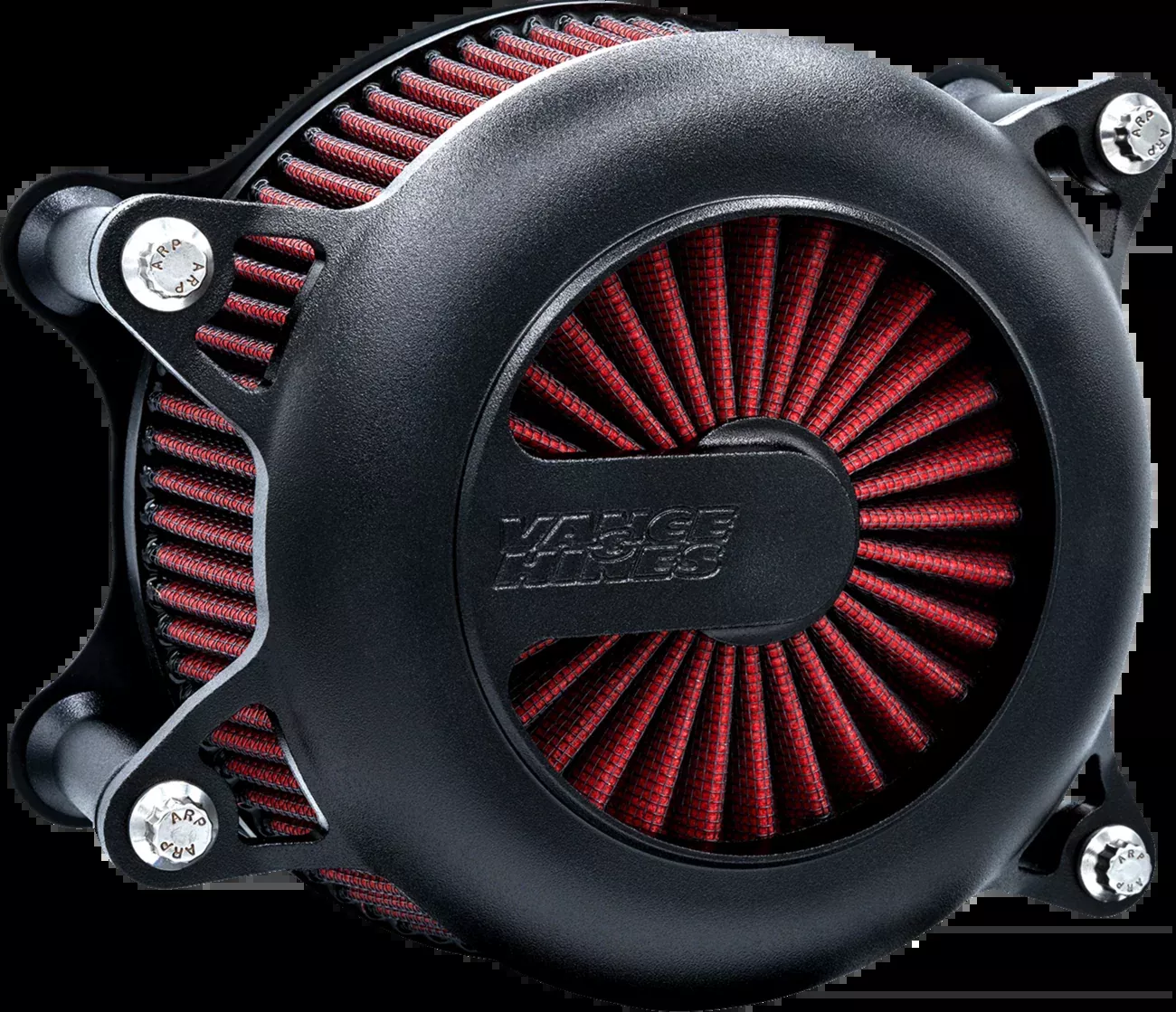 Vance & Hines VO2 Rogue Air Intake Kit - Black Wrinkle | High-Flow Performance Intake