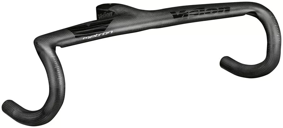 Vision Metron 5D ACR EVO Drop Handlebar 42cm Width 120mm Stem Length -6° Angle Integrated Carbon Design – BLK