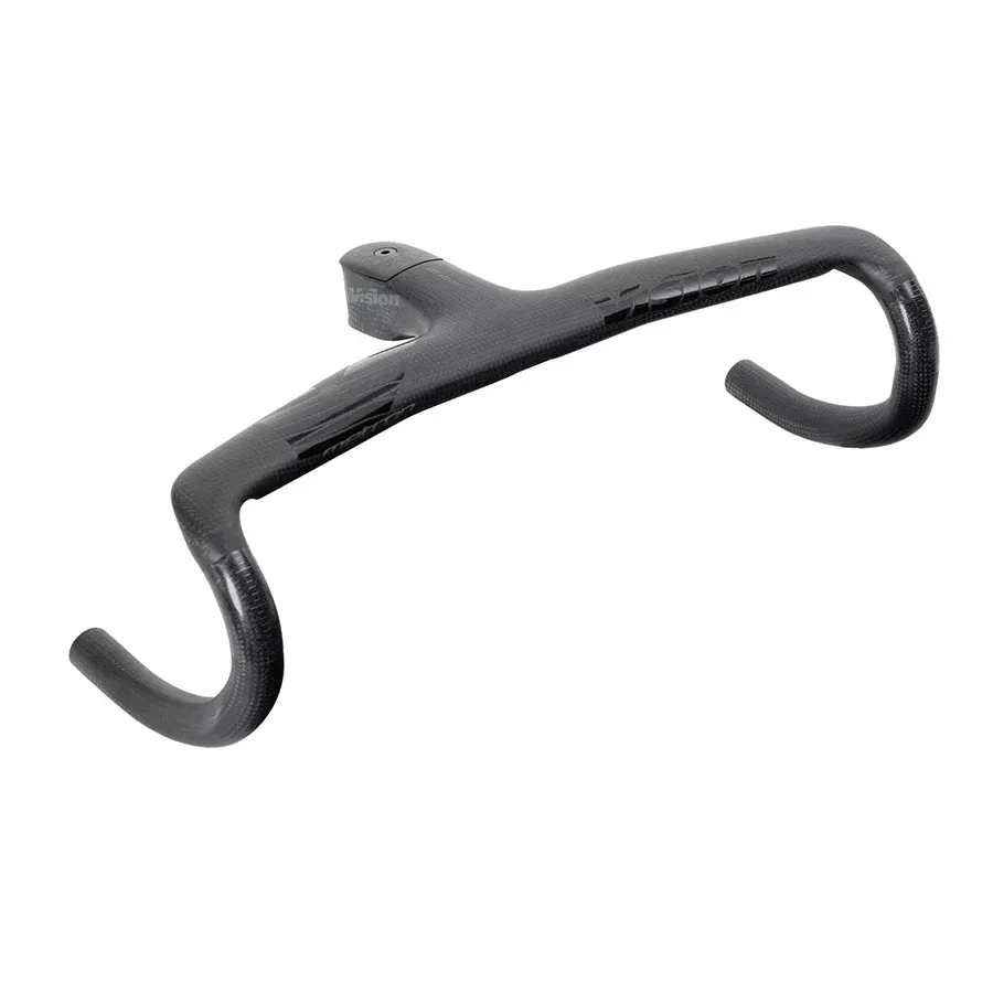 Vision Metron 5D ACR EVO Drop Handlebar Diameter: Integrated 120mm 380mm Drop: 125mm Reach: 80mm Black