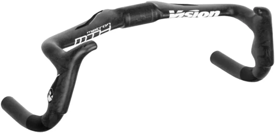 Vision Metron Track Handlebar 31.8mm Clamp Diameter 365mm Width Track-Specific Geometry – Carbon