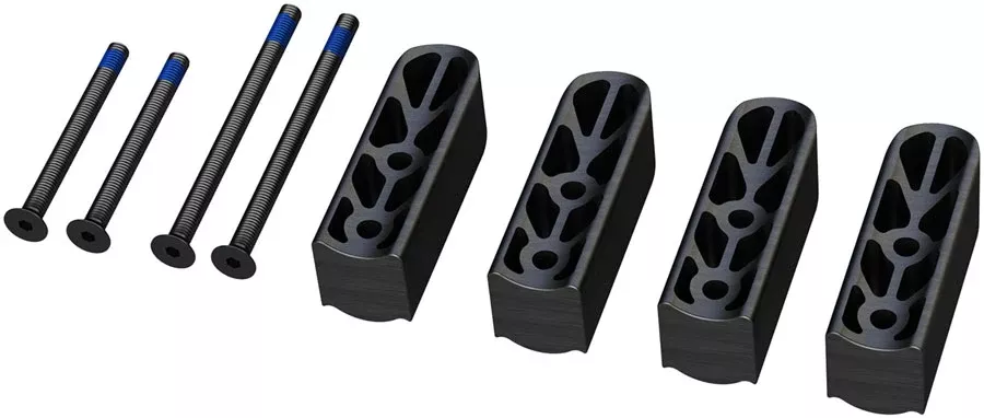 Vision Stack Spacer Kit For Team Clip-on Aero Bars Stack Height Adjustment – Alloy