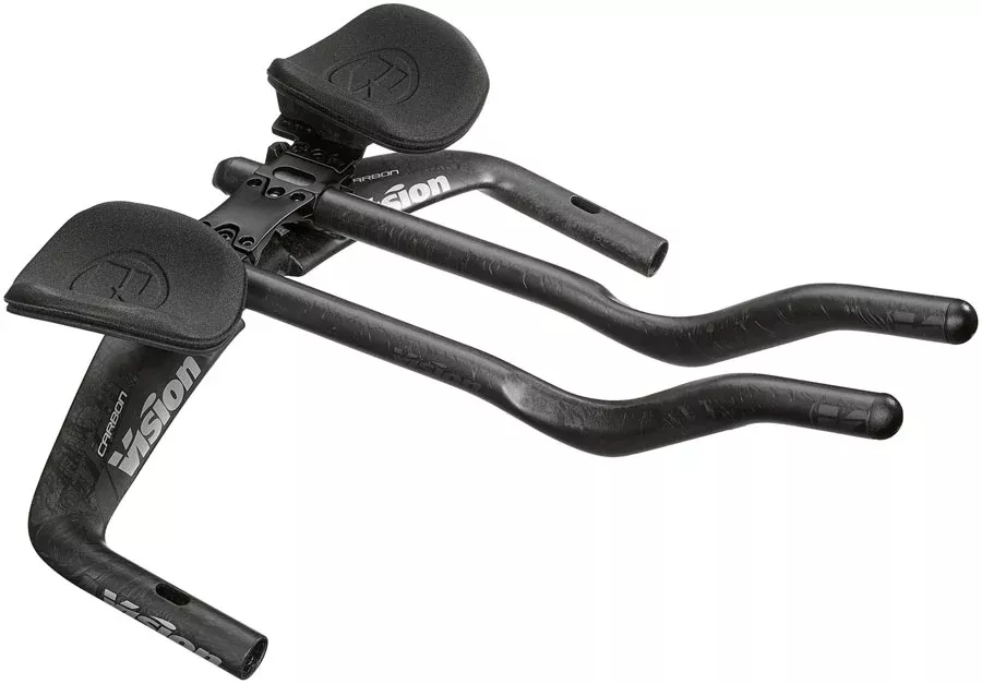 Vision TriMax Carbon Si013 Handlebar 31.8mm Clamp Diameter 400mm Width JS-Bend Shape Aero Road Profile – Carbon