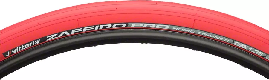 Vittoria Zaffiro Pro Home Trainer Tire - 29 x 1.35 Clincher Folding Red 1C
