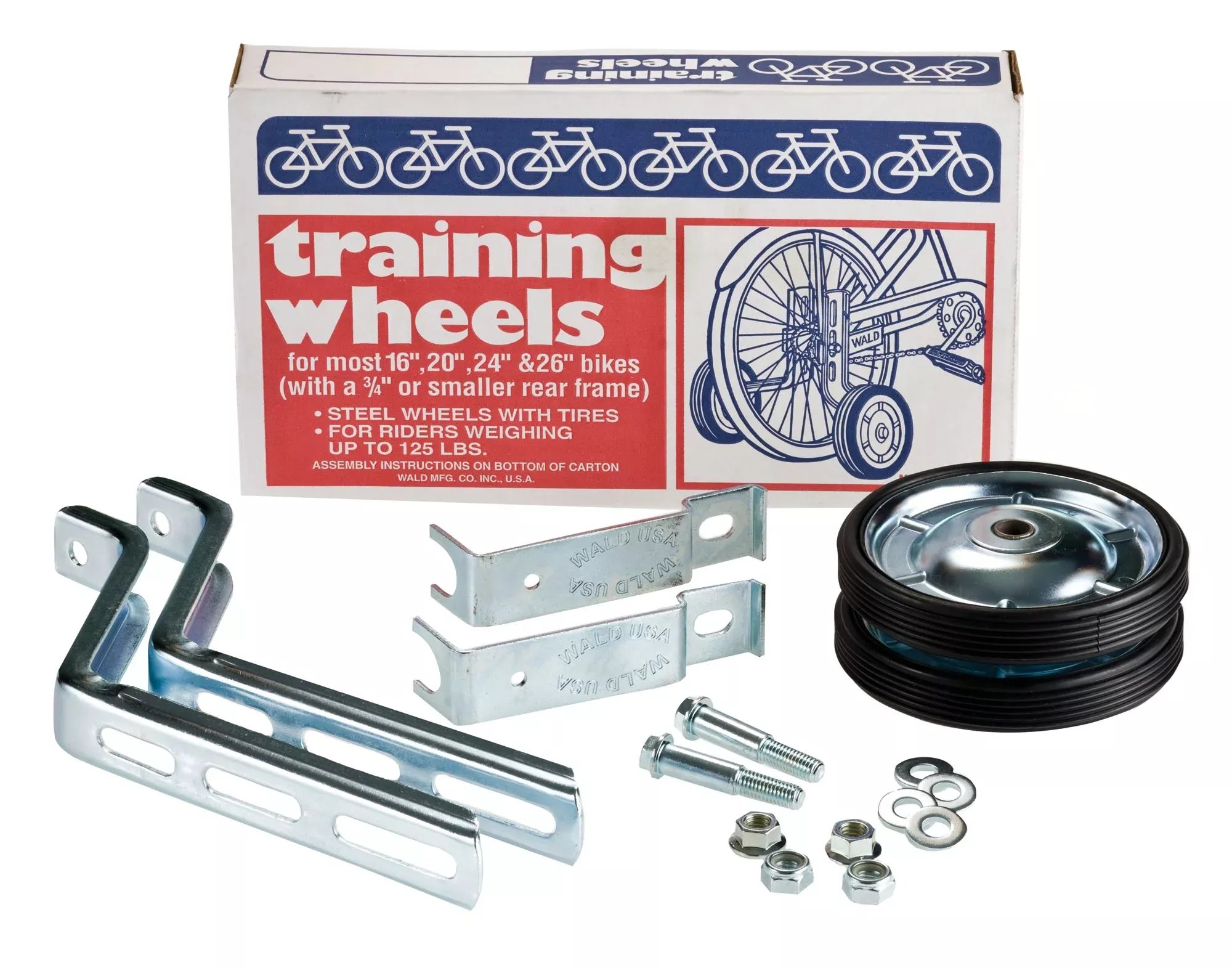 Wald 742 Training Wheels Kit: 16 - 26"