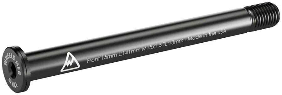 Wheels Manufacturing Front Thru Axle - M15 x 1.5 x 13 141mm