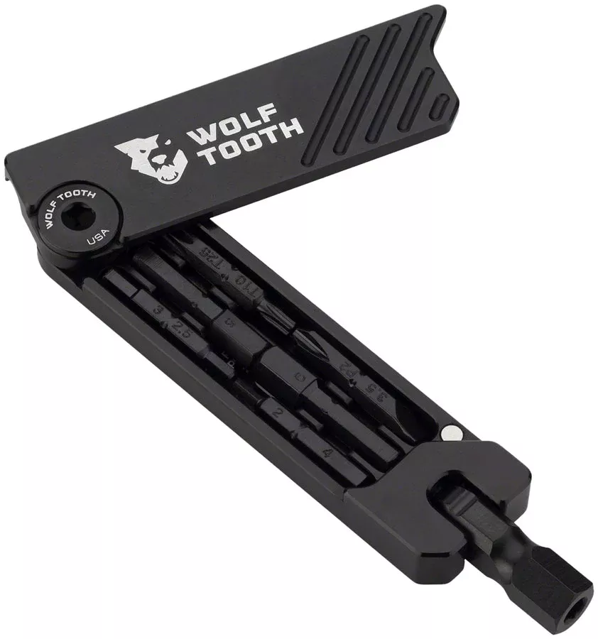 Wolf Tooth 6-Bit Hex Wrench - Multi-Tool Black