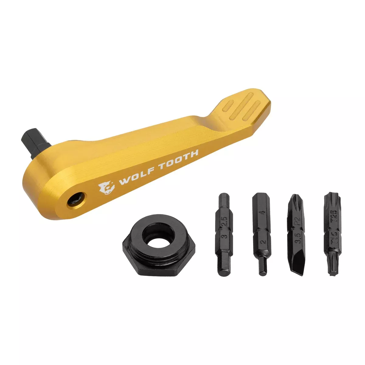 Wolf Tooth Components Axle Handle Multi-Tool Gold